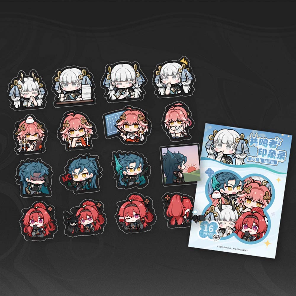 Resonator Impressions Sticker Pack Set