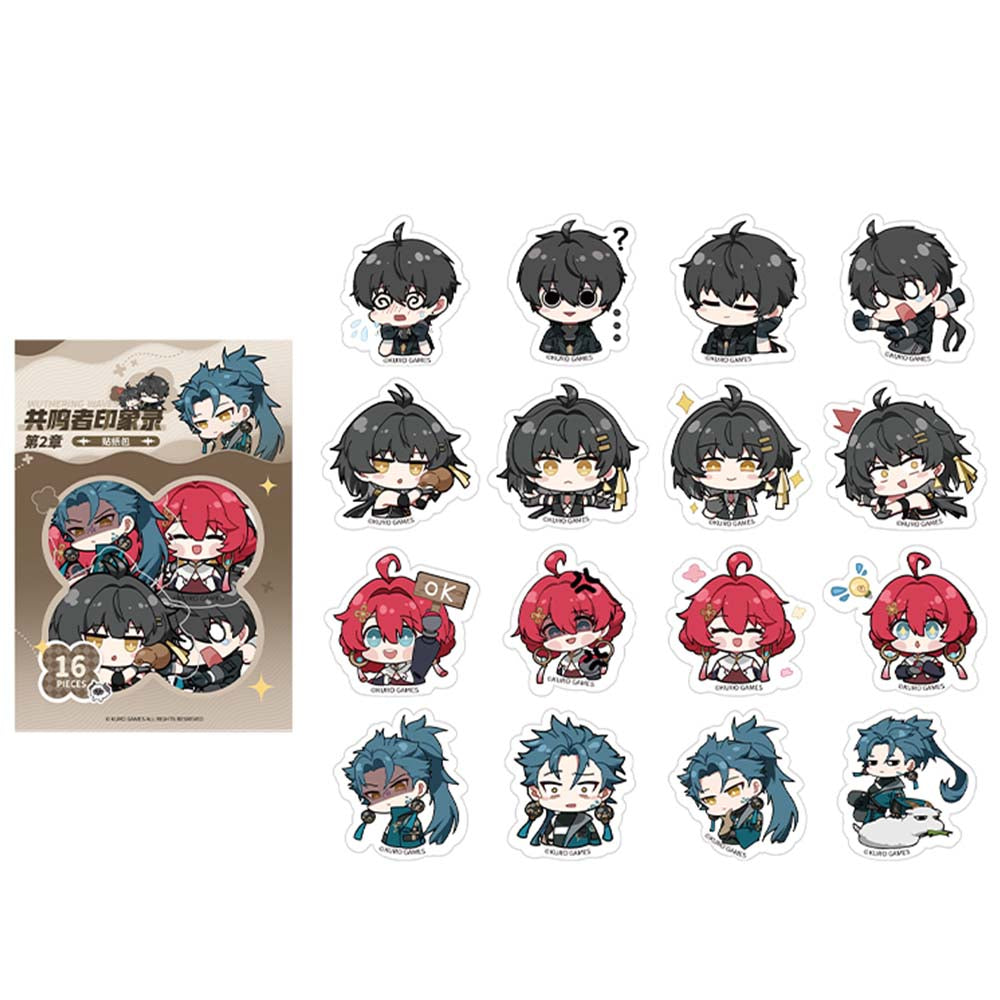 Resonator Impressions Sticker Pack Set