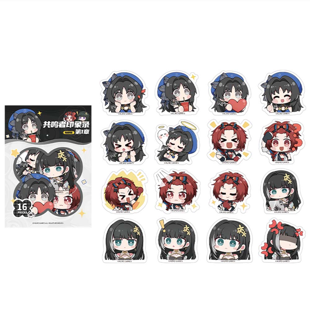 Resonator Impressions Sticker Pack Set