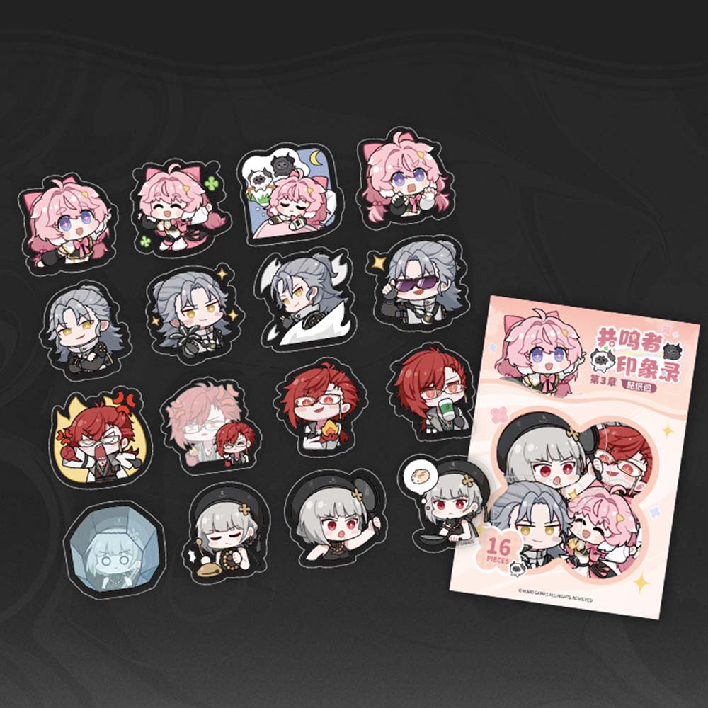Resonator Impressions Sticker Pack Set