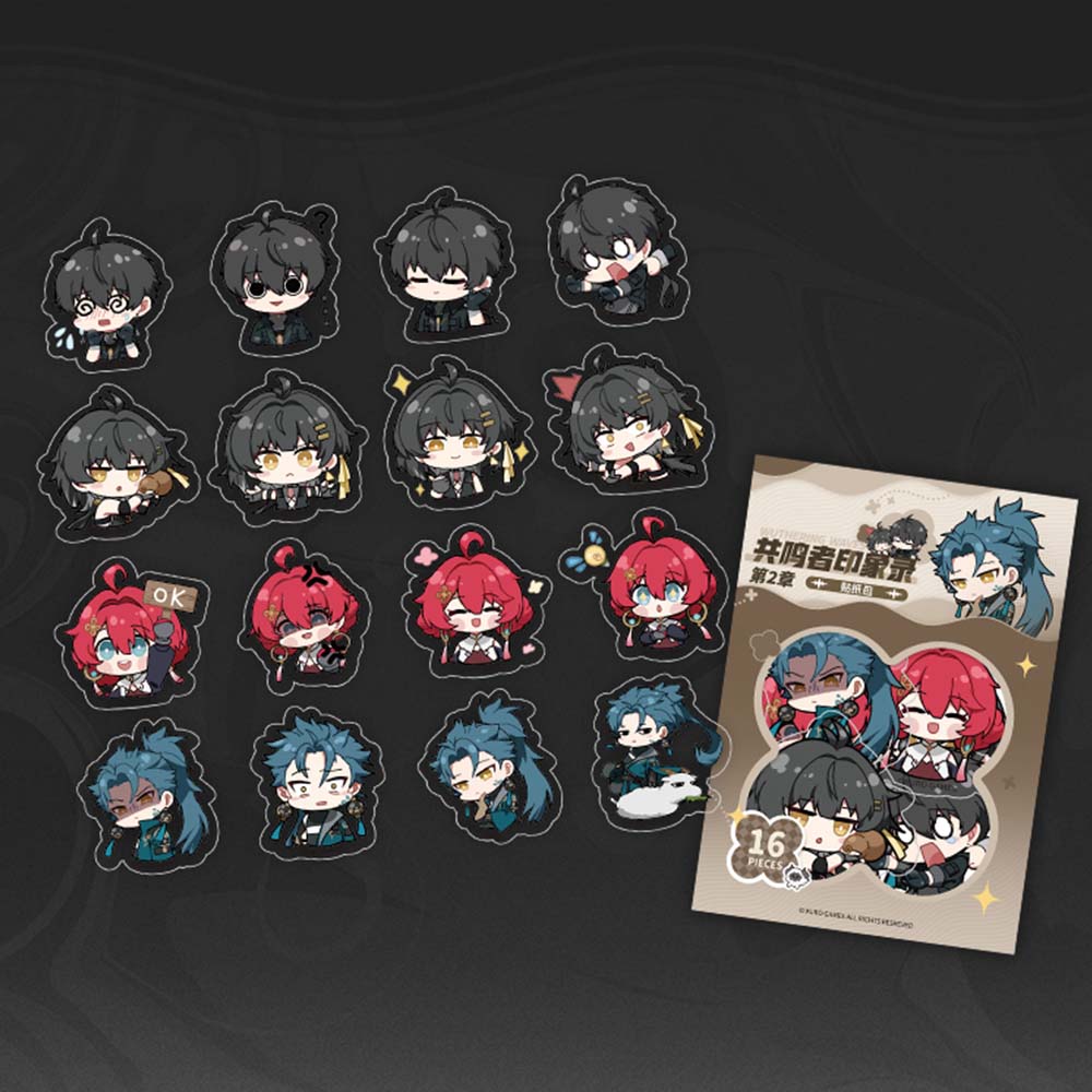 Resonator Impressions Sticker Pack Set