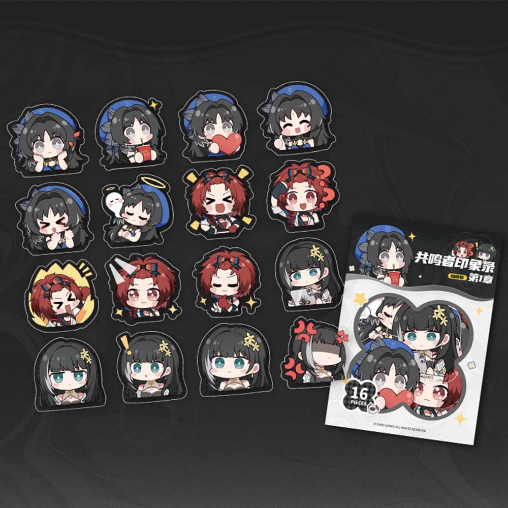 Resonator Impressions Sticker Pack Set