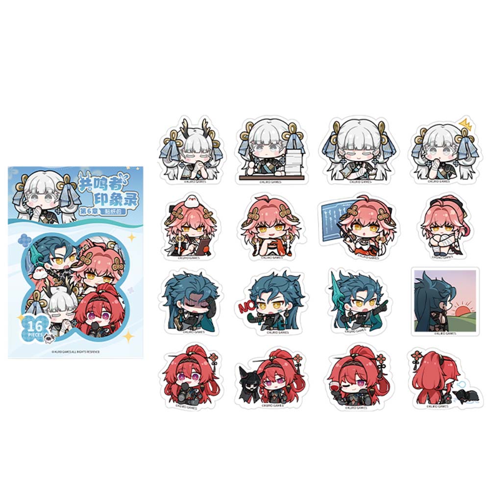 Resonator Impressions Sticker Pack Set