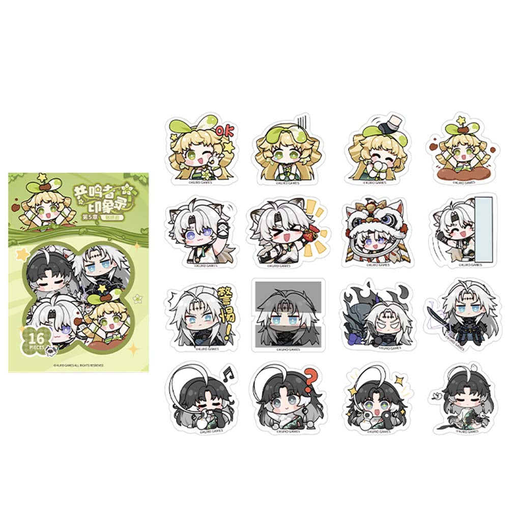 Resonator Impressions Sticker Pack Set