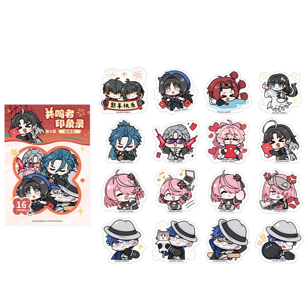 Resonator Impressions Sticker Pack Set