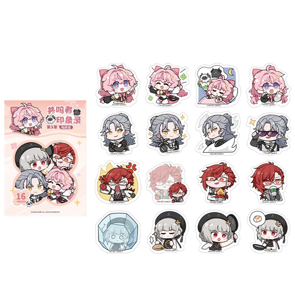 Resonator Impressions Sticker Pack Set