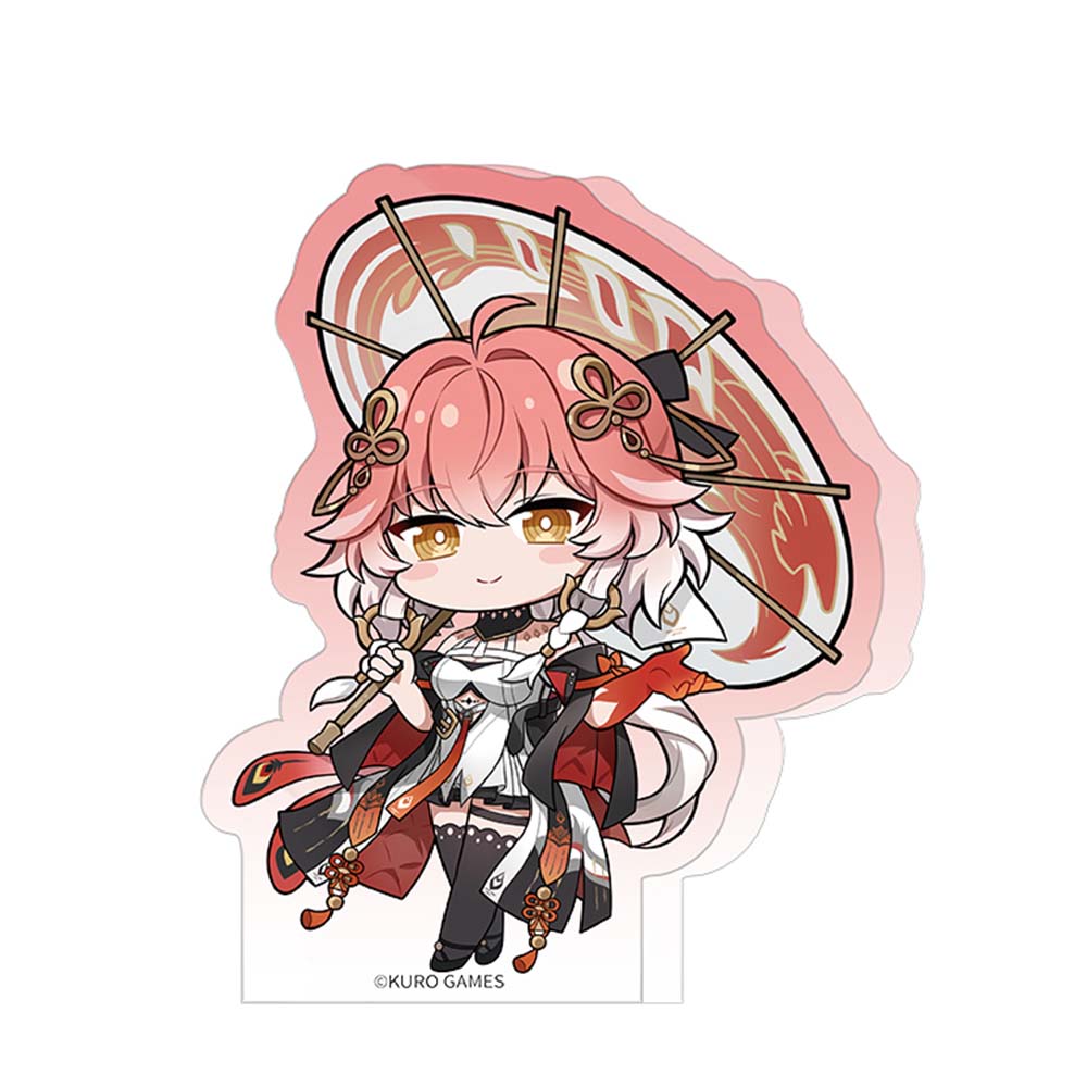 Resonator Theme Tracking Colored Window Chibi Acrylic Stand