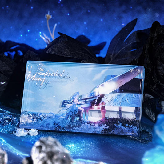 An Unfinished Song Theme Acrylic Quicksand Block