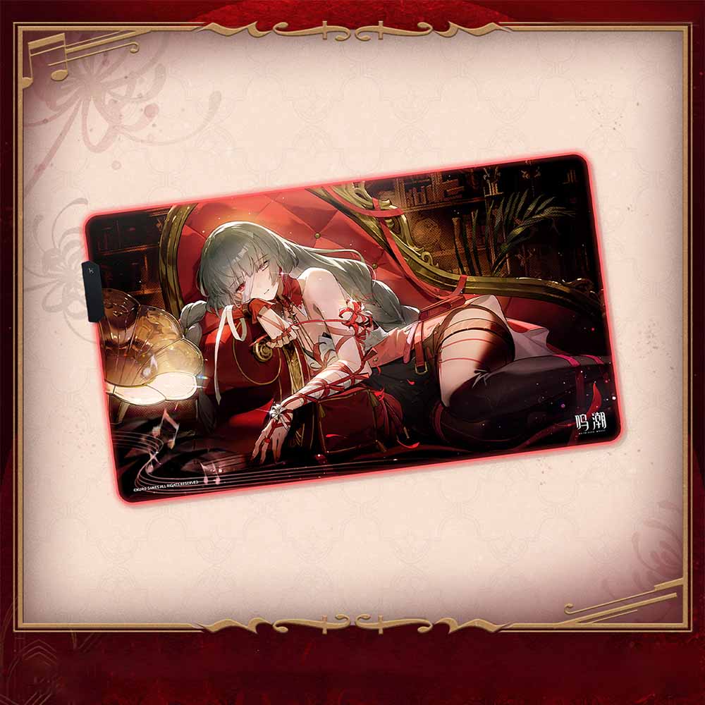 【 Pre order 】Melodies Yonder Themed Phrolova RGB Glowing Mouse Pad