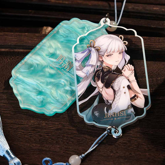 Resonator Theme Irregular Acrylic Keychain