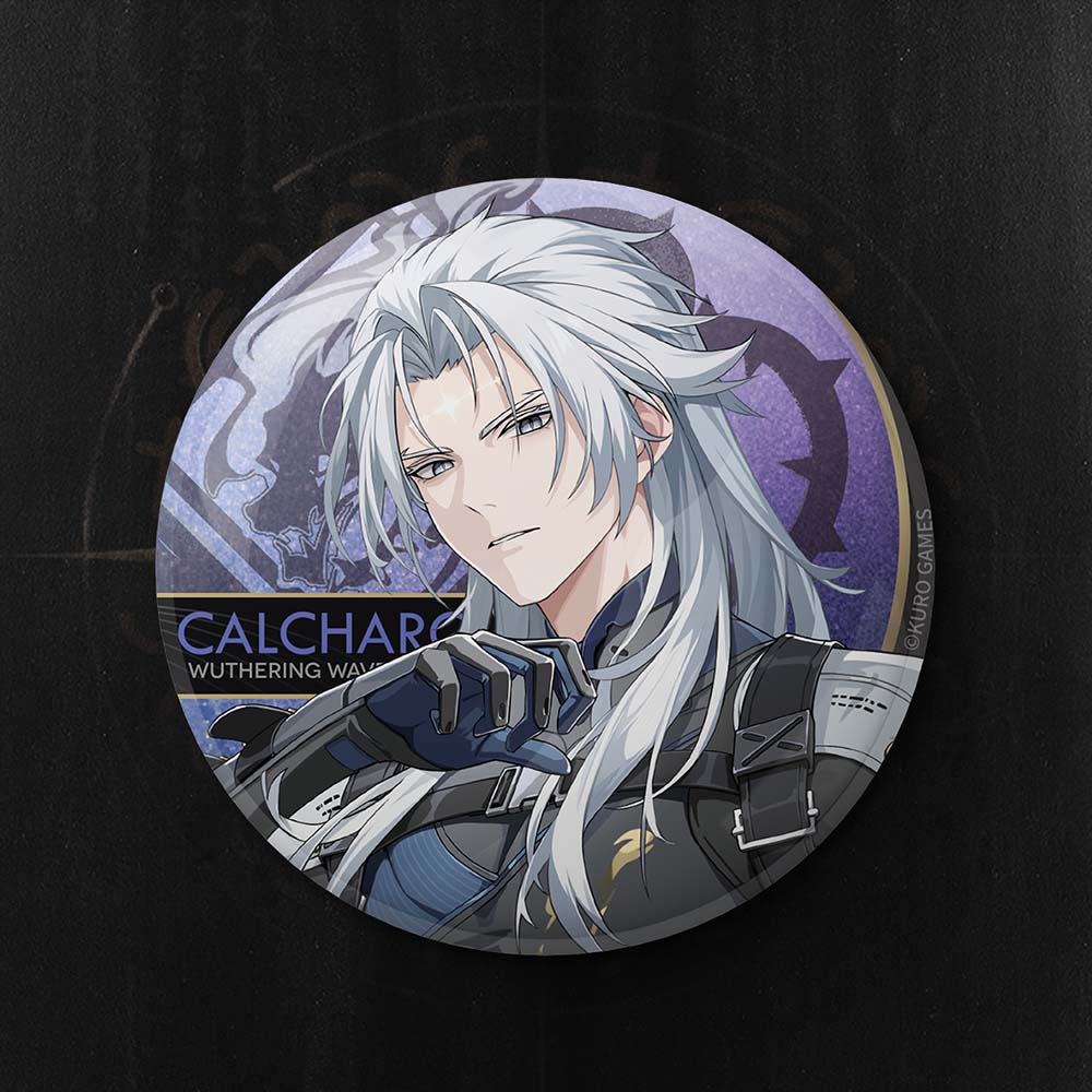 Resonator Theme Reflective Tinplate Badge