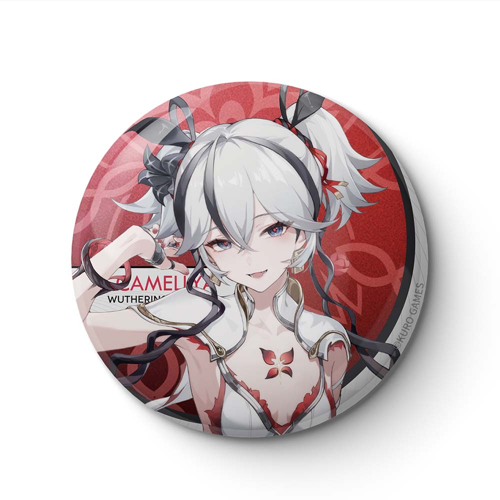 Resonator Theme Reflective Tinplate Badge