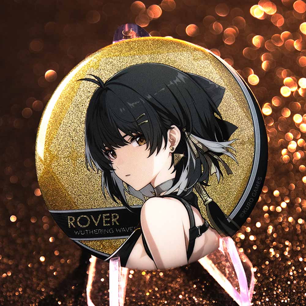 Resonator Theme Reflective Tinplate Badge