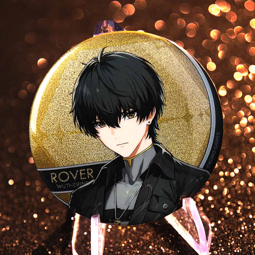 Resonator Theme Reflective Tinplate Badge
