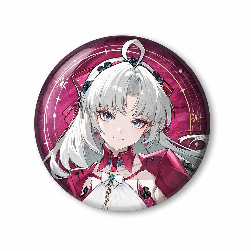 Resonator Theme Reflective Tinplate Badge