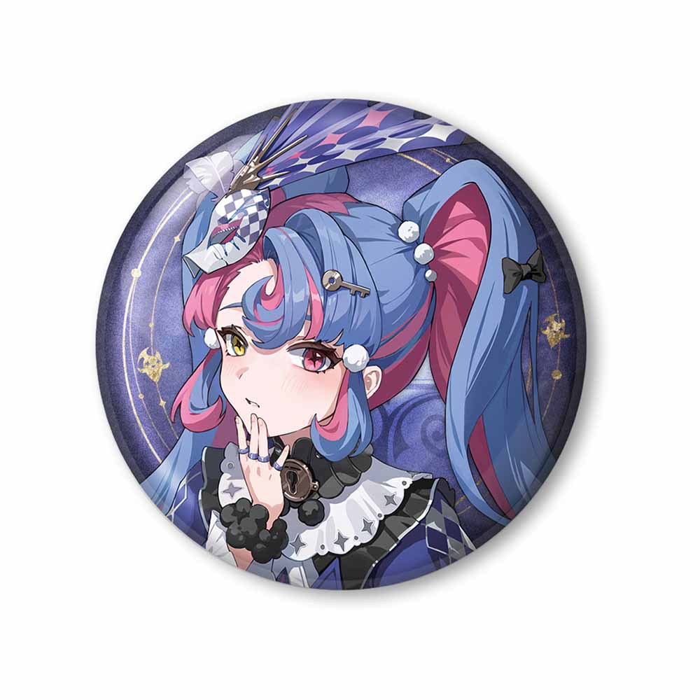 Resonator Theme Reflective Tinplate Badge