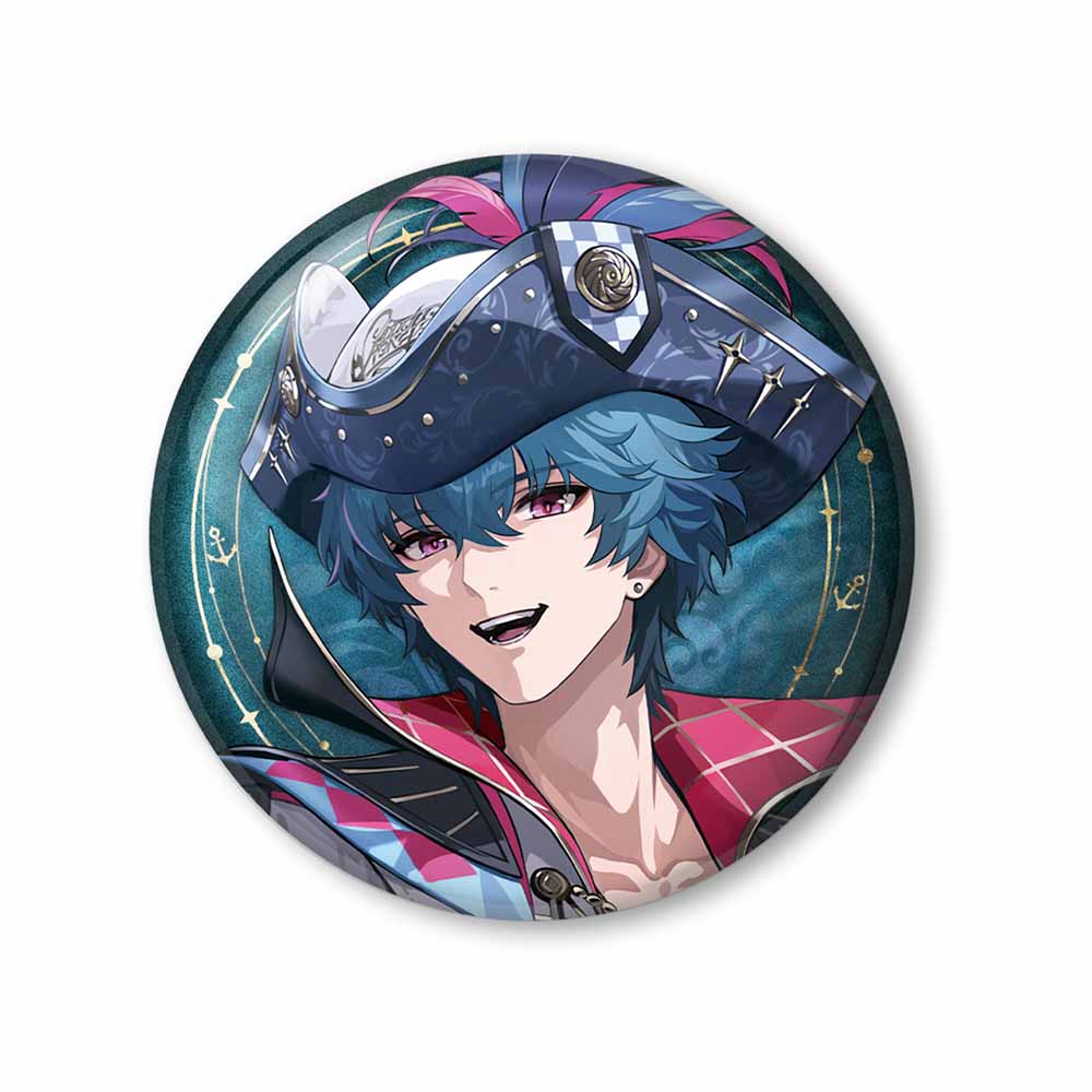 Resonator Theme Reflective Tinplate Badge