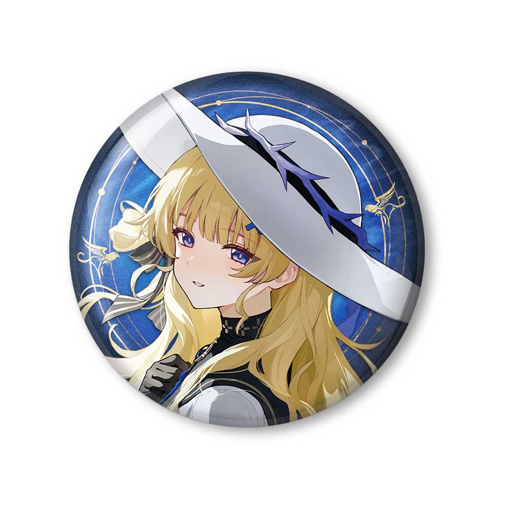 Resonator Theme Reflective Tinplate Badge