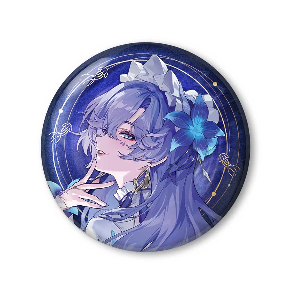 Resonator Theme Reflective Tinplate Badge