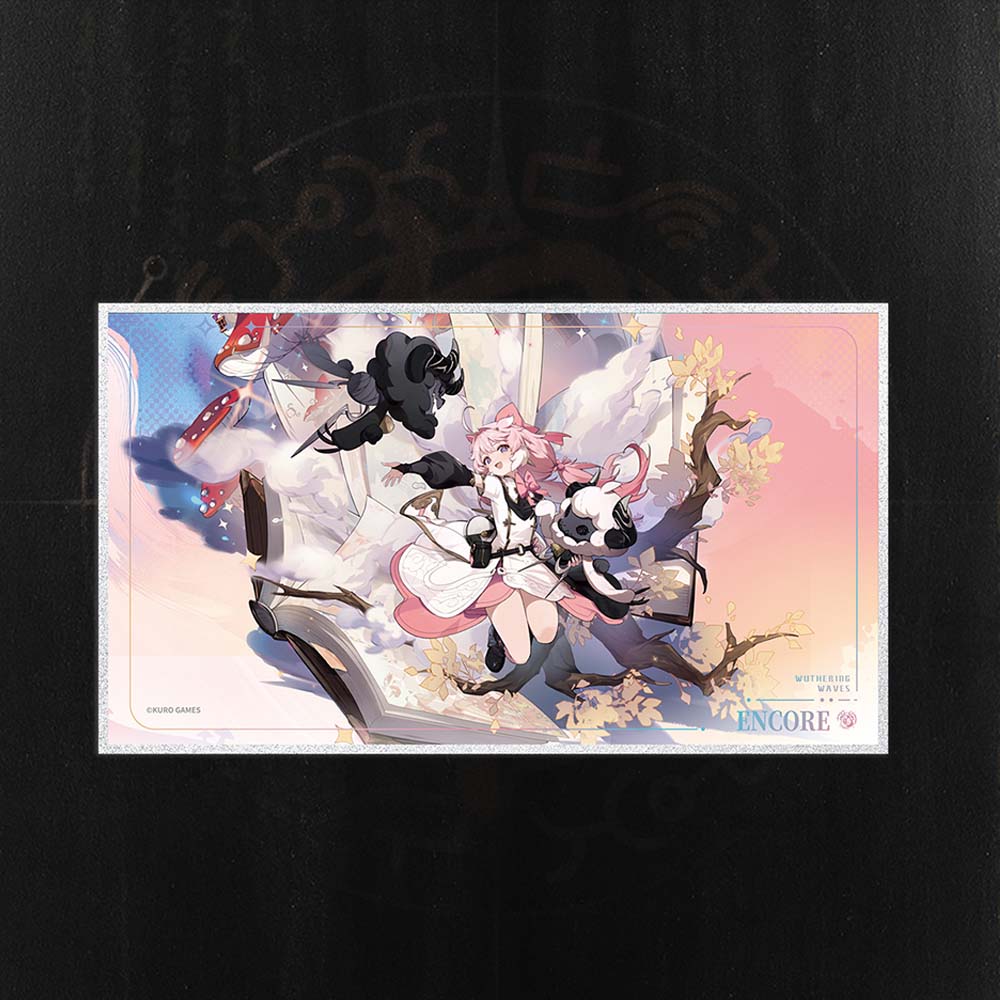 Resonator Theme Art Embossed Colored Paper
