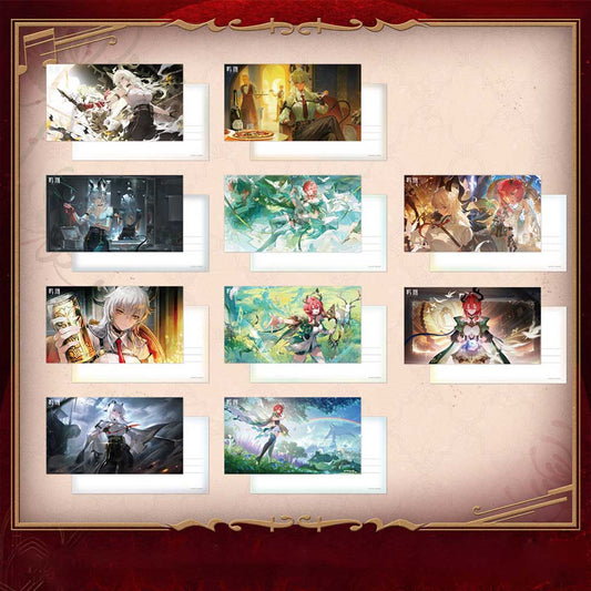 【 Pre order 】Resonator Themed Illustrated Postcard Set Vol.2