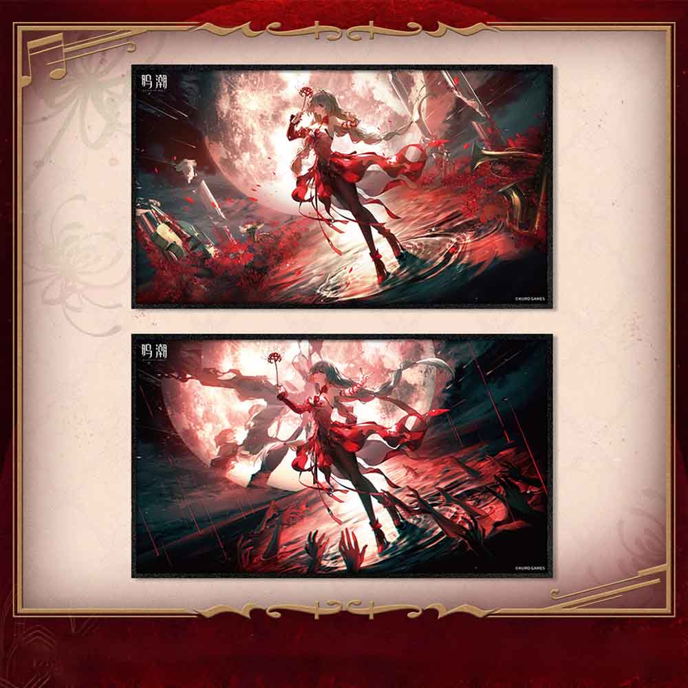 Resonator Themed Phrolova Lenticular Colored Paper
