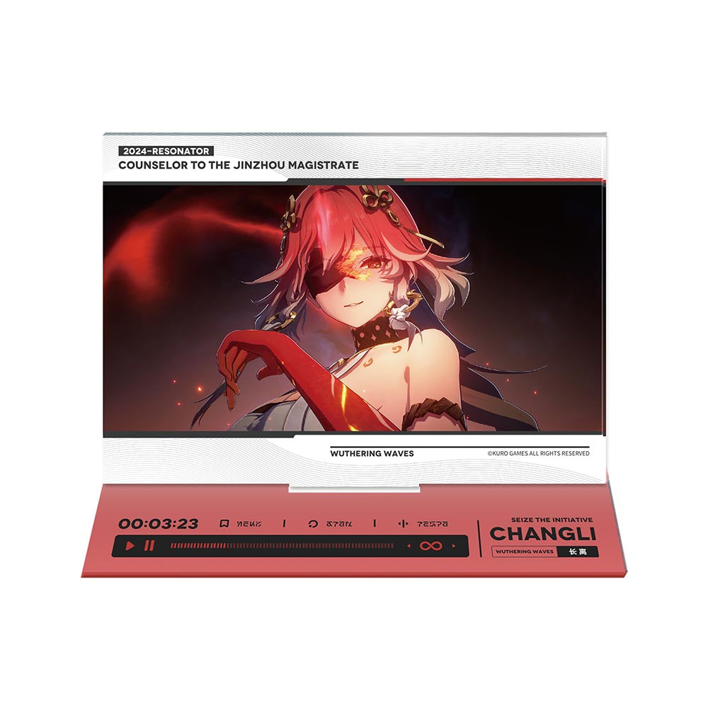 Resonator Theme PV Frame Acrylic Stand