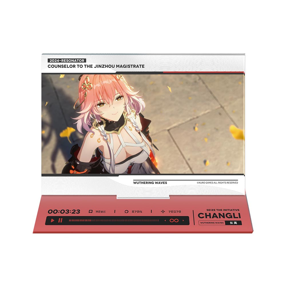 Resonator Theme PV Frame Acrylic Stand