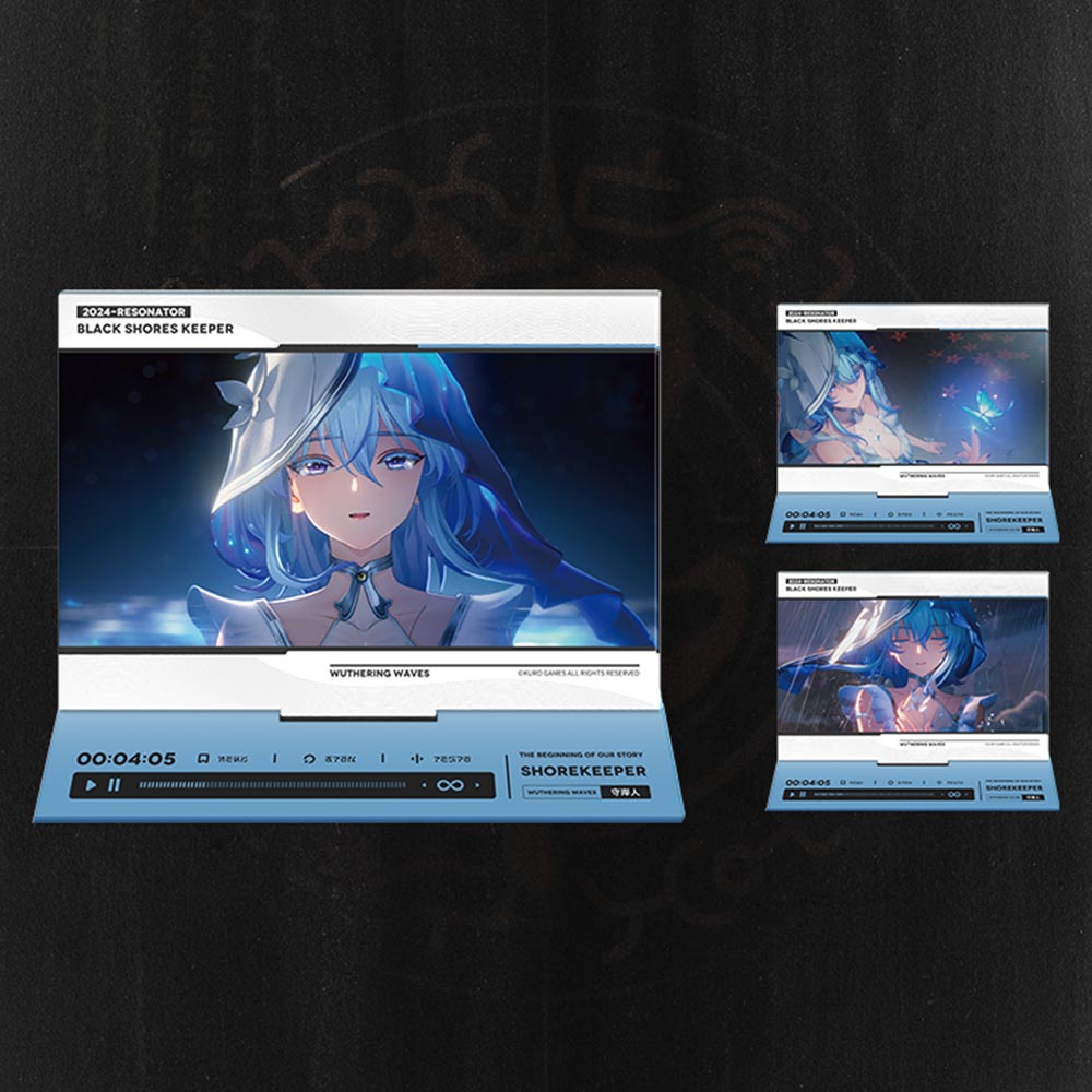 Resonator Theme PV Frame Acrylic Stand