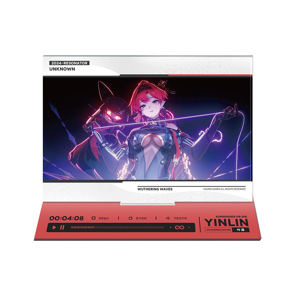 Resonator Theme PV Frame Acrylic Stand