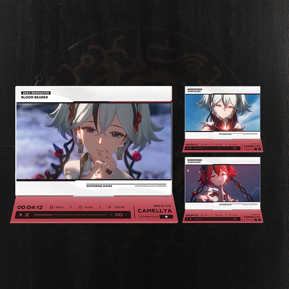 Resonator Theme PV Frame Acrylic Stand