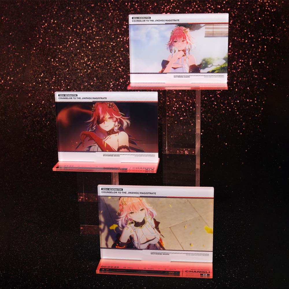 Resonator Theme PV Frame Acrylic Stand