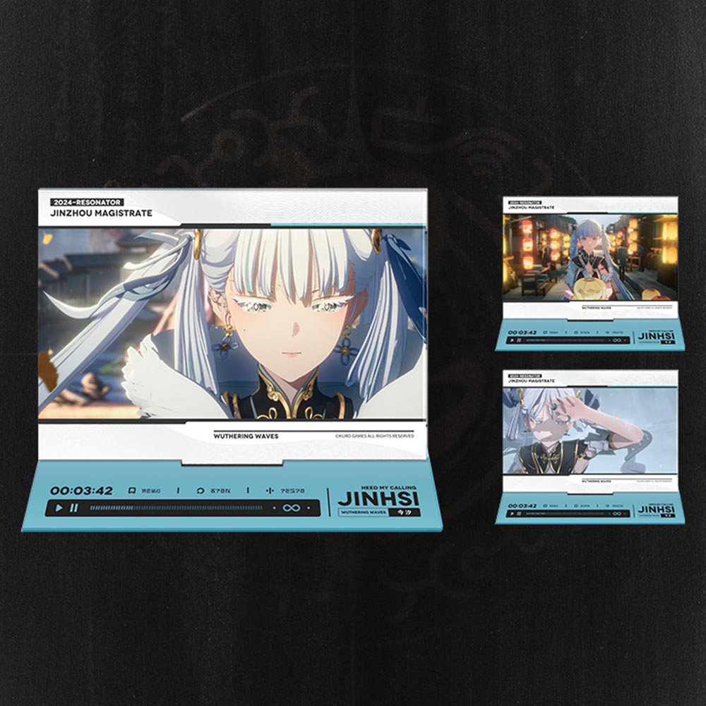 Resonator Theme PV Frame Acrylic Stand