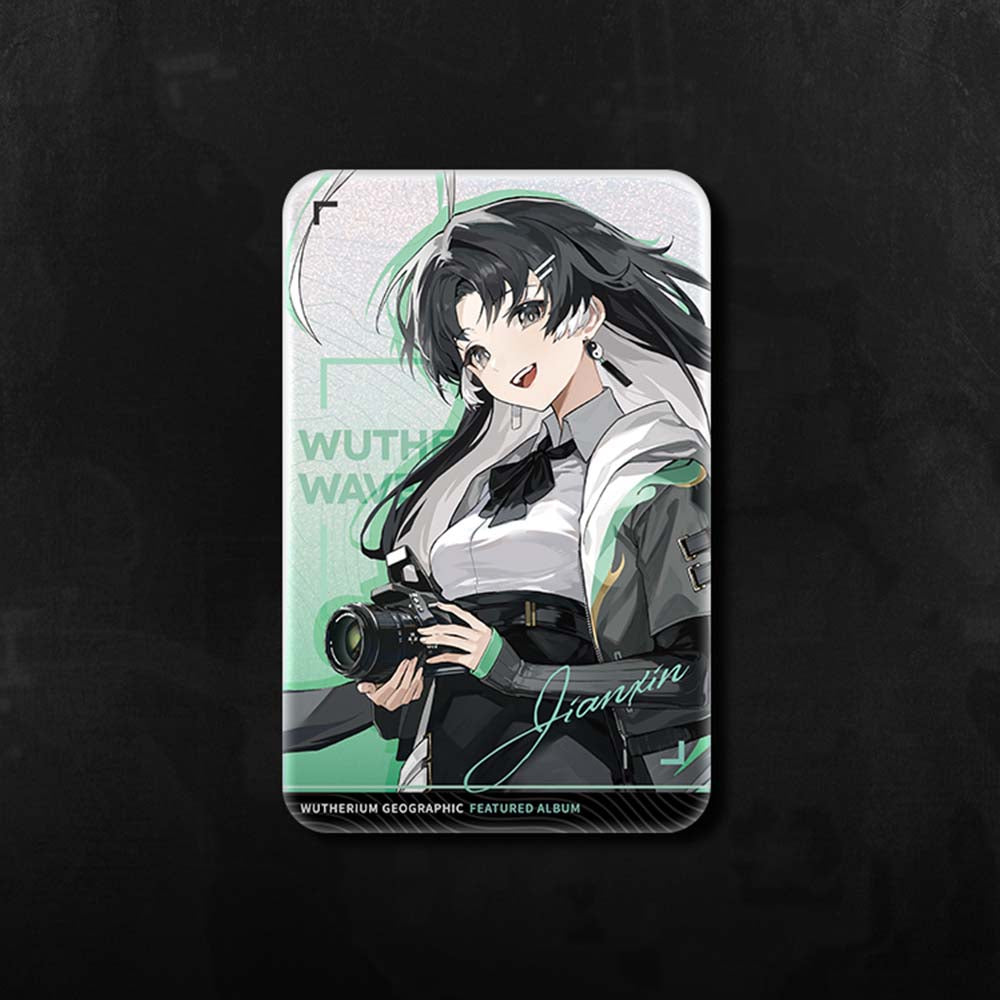 Wutherium Geographic Theme Reflective Badge