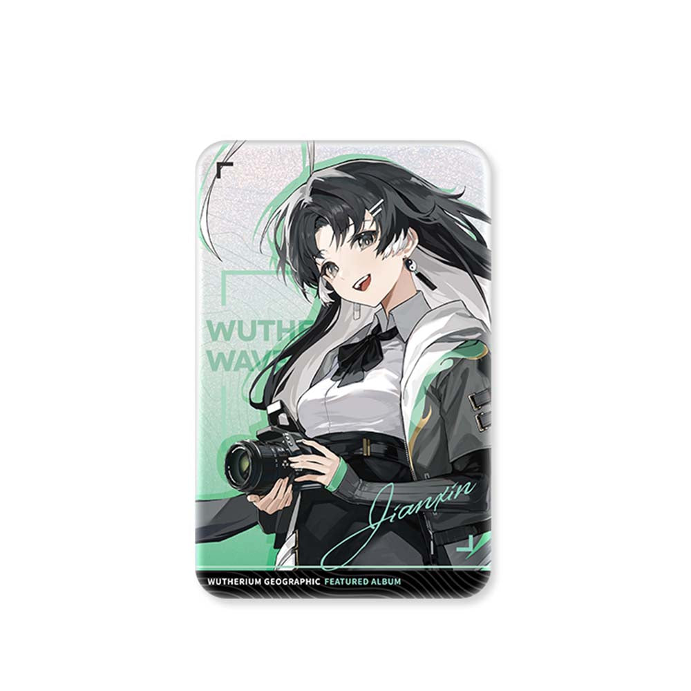 Wutherium Geographic Theme Reflective Badge