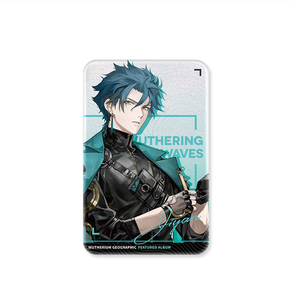 Wutherium Geographic Theme Reflective Badge
