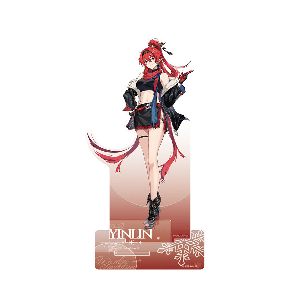 Winter Invitation Series Acrylic Stand