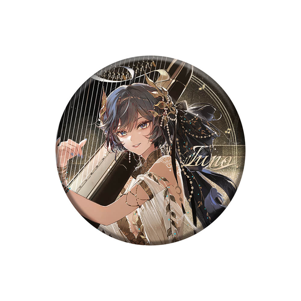 All That Resonates Themed Reflective Tin Badge