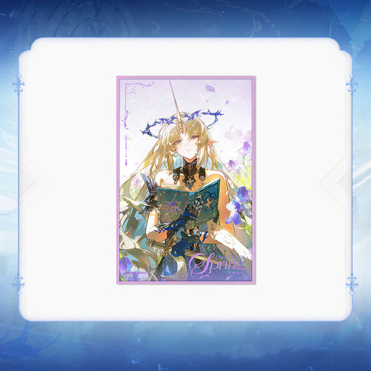 【 Pre order 】Cartethyia Four Seasons Themed Acrylic Colored Paper