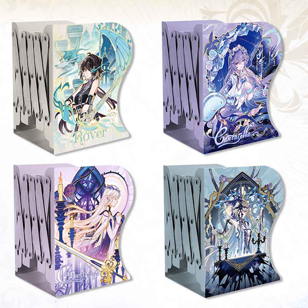 【 Pre order 】Inverted Tower Series Foldable Metal Bookend