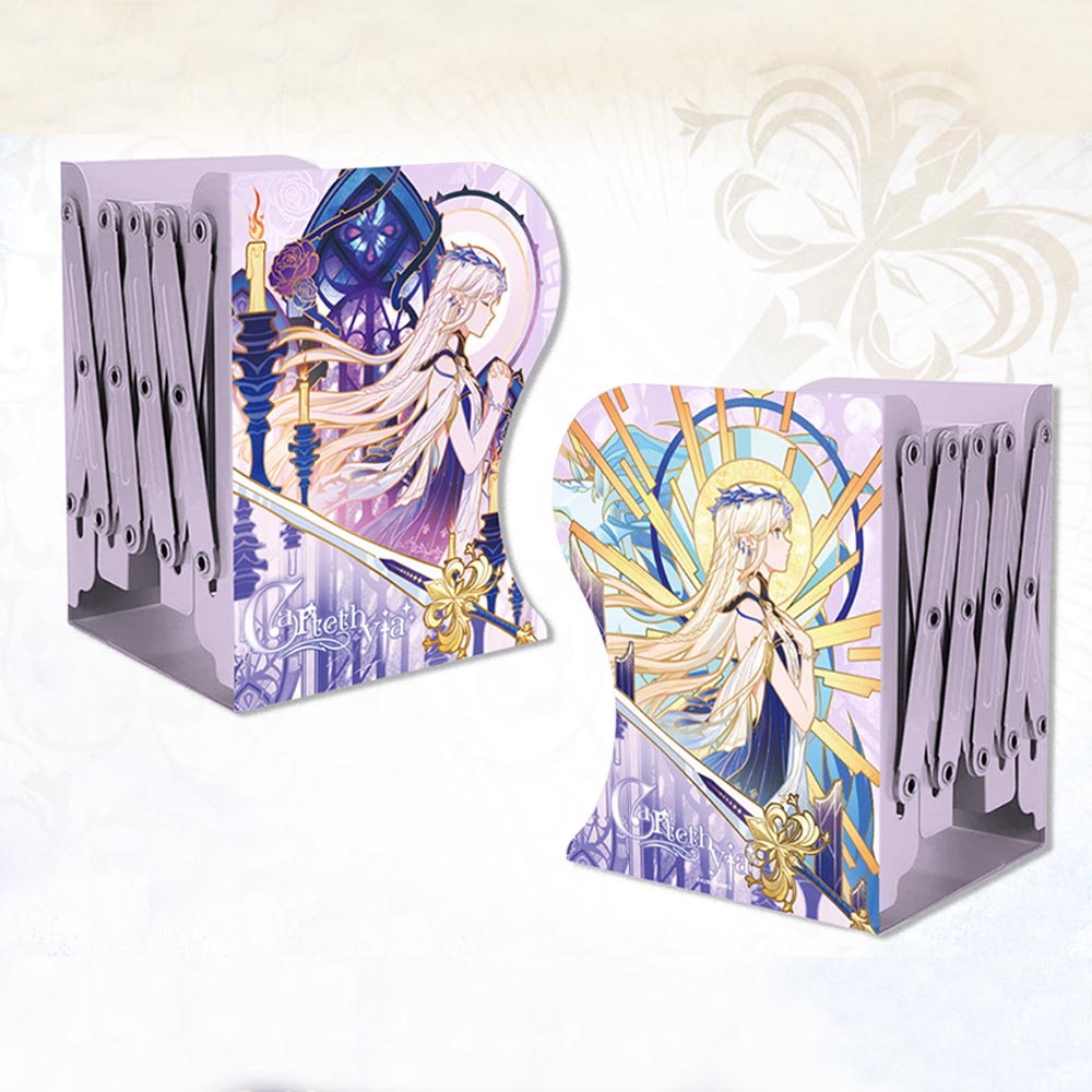 【 Pre order 】Inverted Tower Series Foldable Metal Bookend