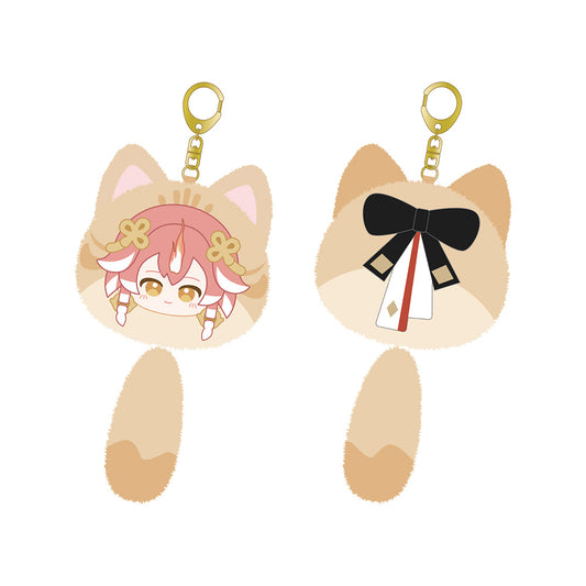 Meow Meow Resonator Theme Plush Pendant