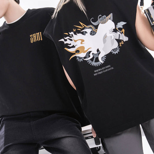 Resonator Themed Zani Impression Series Sleeveless Tank Top