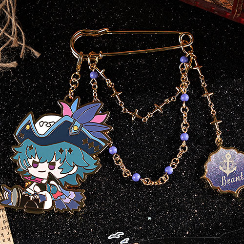 Resonators Theme Series Metal Brooch