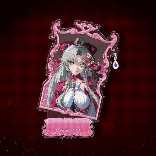 The Mask Masquerade Series Acrylic Quicksand Stand