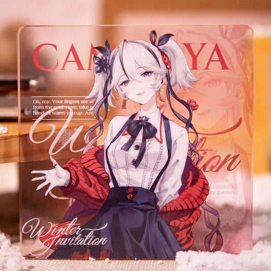 Winter Invitation Series Acrylic Block