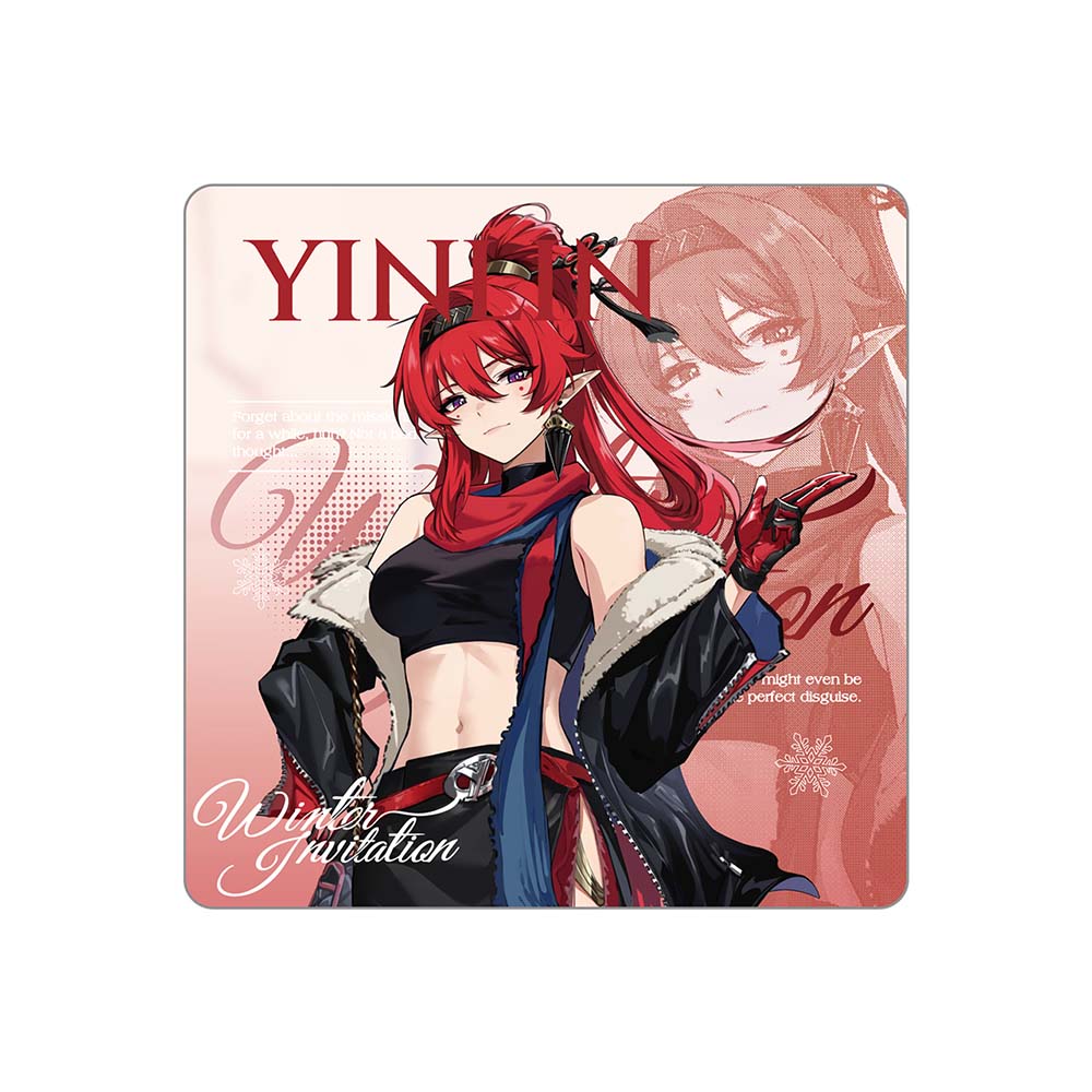 Winter Invitation Series Acrylic Block