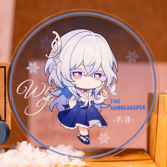 Winter Invitation Series Q Version Acrylic Coaster