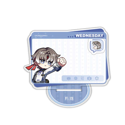 Resonator Theme Magnetic Message Acrylic Stand