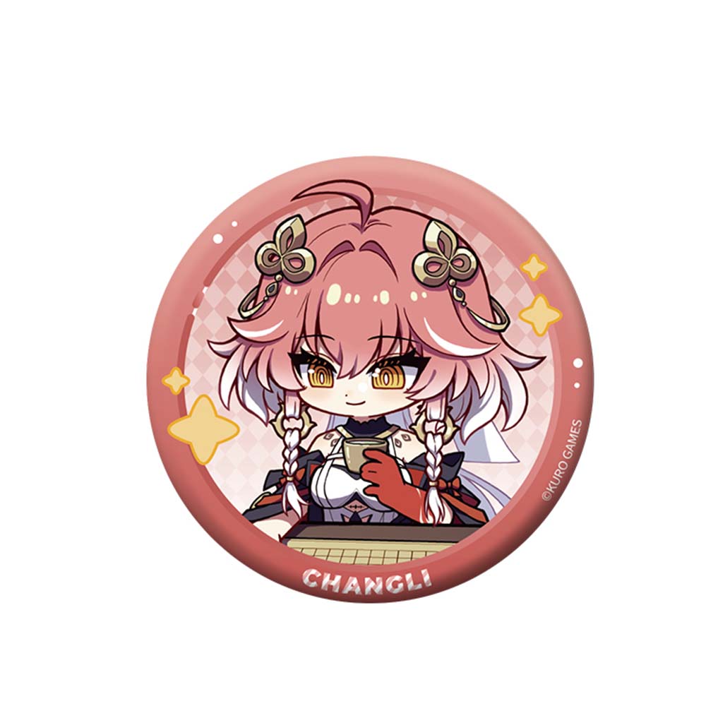 Official Comic Resonator Theme Reflective Badge